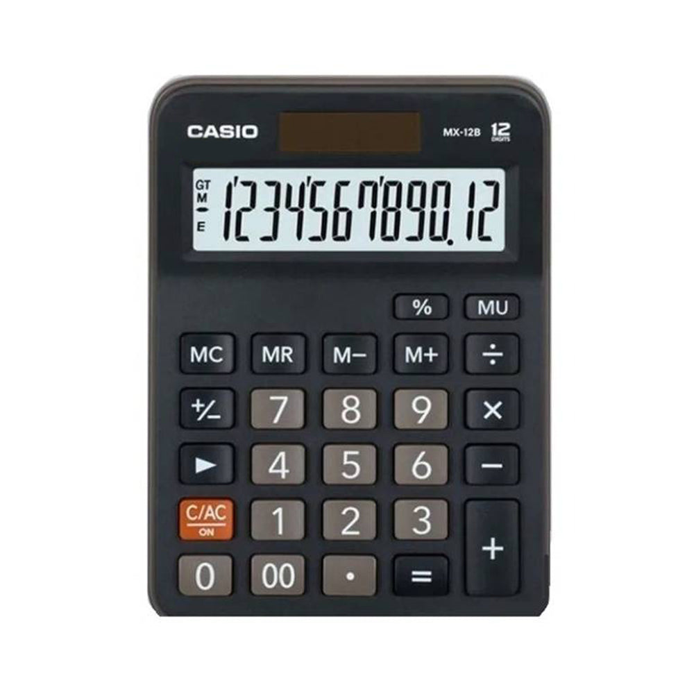 Calculadora Escritorio Casio MX-12B-BK – TODOCALCULADORAS